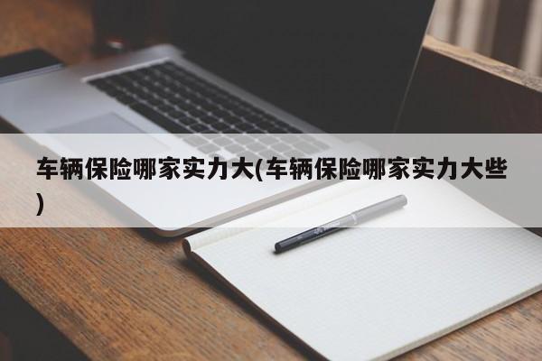 车辆保险哪家实力大(车辆保险哪家实力大些)